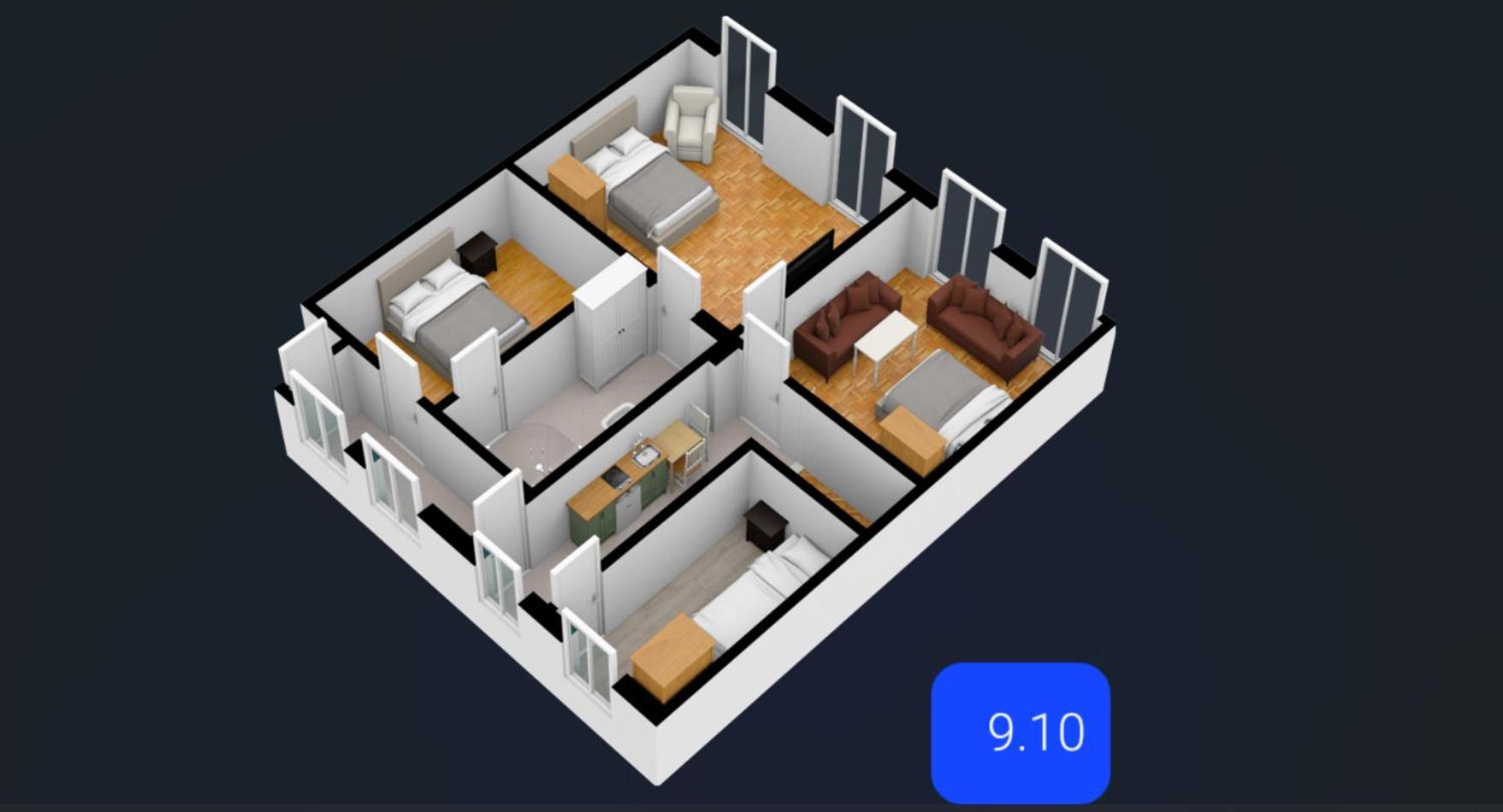 Four-Bedroom, Four King-Size Comfort Wenen Buitenkant foto